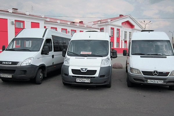 Микроавтобус снаружи